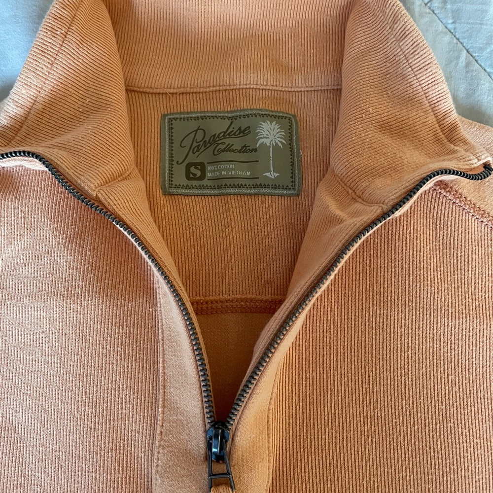 Paradise Collection resort wear 1/4 zip